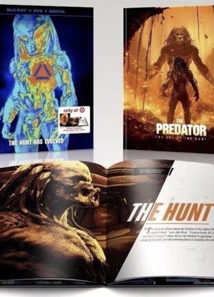 Predator: Limited Edition (2018)(Blu-ray/DVD)(w/Gallery Book)