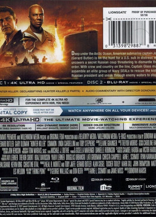 Hunter Killer (4K Ultra HD/Blu-ray)