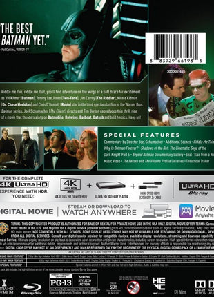 Batman Forever (4K Ultra HD/Blu-ray)