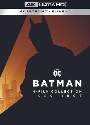 Batman 4-Film Collection 1989-1997 (4K Ultra HD/Blu-ray): Batman / Batman Returns / Batman Forever / Batman And Robin