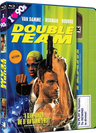Double Team: Retro VHS '90s Style Look Packaging (Blu-ray)