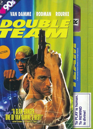 Double Team: Retro VHS '90s Style Look Packaging (Blu-ray)
