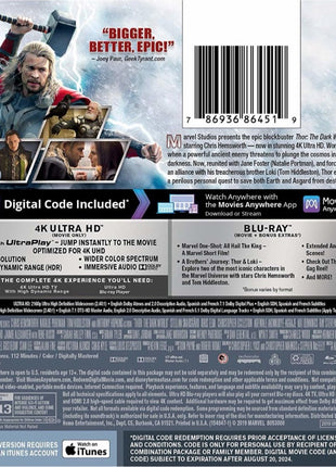 Thor: The Dark World (4K Ultra HD/Blu-ray)