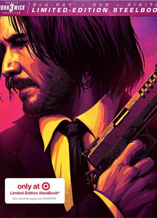John Wick: Chapter 3 - Parabellum: Limited Edition (Blu-ray/DVD)(SteelBook)