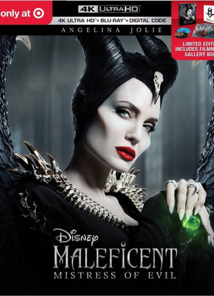 Maleficent: Mistress Of Evil: Limited Edition (4K Ultra HD/Blu-ray)(w/Gallery Book)