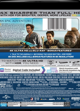 Dolittle (4K Ultra HD/Blu-ray)