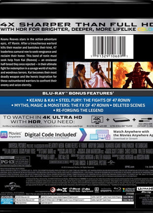 47 Ronin (4K Ultra HD/Blu-ray)