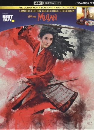 Mulan: Limited Edition (2020)(4K Ultra HD/Blu-ray)(SteelBook)