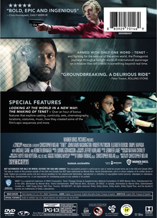 Tenet: Special Edition