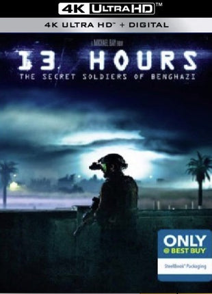 13 Hours: The Secret Soldiers Of Benghazi: Limited Edition (4K Ultra HD/Blu-ray)(SteelBook)