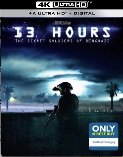 13 Hours: The Secret Soldiers Of Benghazi: Limited Edition (4K Ultra HD/Blu-ray)(SteelBook)