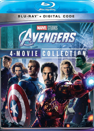 Avengers: 4-Movie Collection (Blu-ray): The Avengers / Avengers: Age Of Ultron / Avengers: Infinity War / Avengers: Endgame