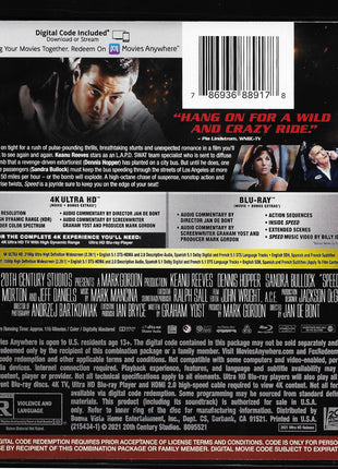 Speed (4K Ultra HD/Blu-ray)
