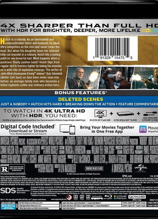 Nobody (2021)(4K Ultra HD/Blu-ray)