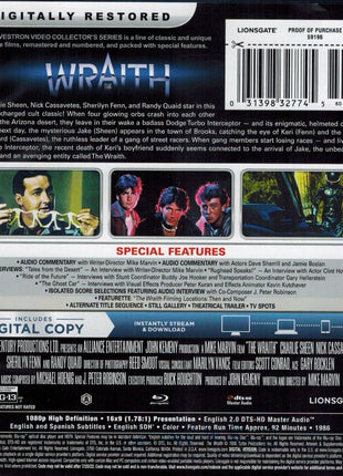 Wraith: Collector's Series (Blu-ray)