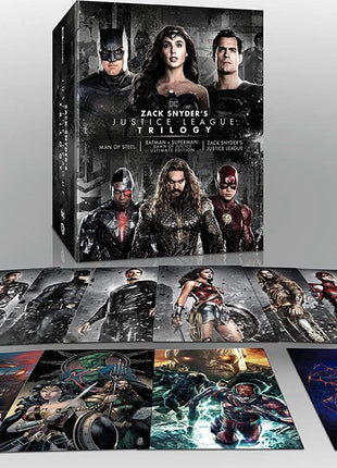 Zack Snyder's Justice League Trilogy (4K Ultra HD/Blu-ray): Man Of Steel / Batman v Superman: Dawn Of Justice / Zack Snyder's Justice League