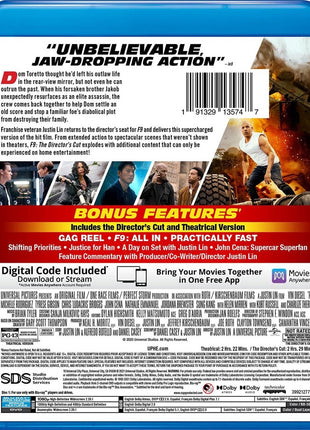F9: The Fast Saga (Blu-ray/DVD)