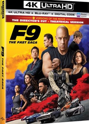F9: The Fast Saga (4K Ultra HD/Blu-ray)