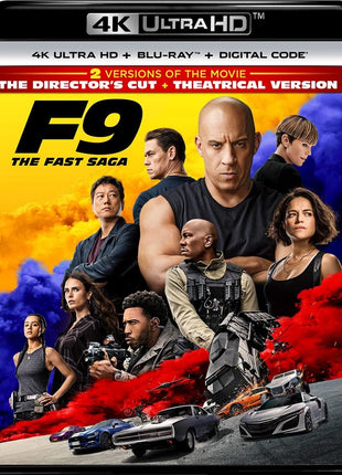 F9: The Fast Saga (4K Ultra HD/Blu-ray)