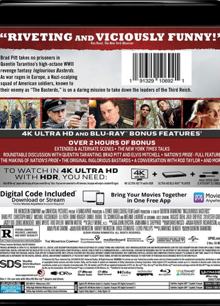 Inglourious Basterds (4K Ultra HD/Blu-ray)