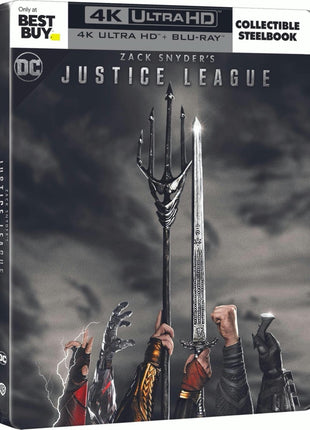 Zack Snyder's Justice League: Limited Edition (4K Ultra HD/Blu-ray)(SteelBook)