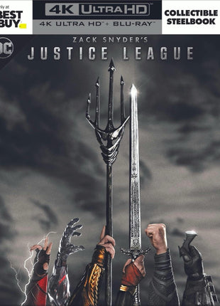 Zack Snyder's Justice League: Limited Edition (4K Ultra HD/Blu-ray)(SteelBook)