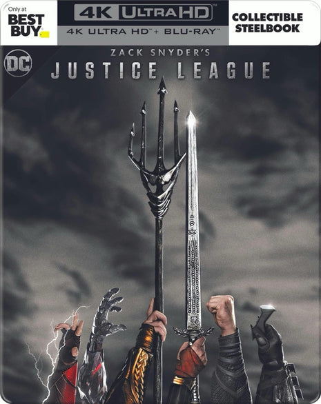 Zack Snyder's Justice League: Limited Edition (4K Ultra HD/Blu-ray)(SteelBook)