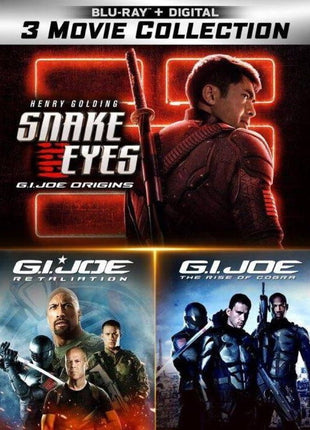 G.I. Joe: 3-Movie Collection (Blu-ray): G.I. Joe: The Rise Of Cobra / G.I. Joe: Retaliation / Snake Eyes: G.I. Joe Origins