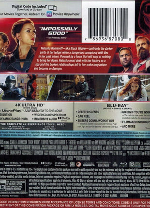 Black Widow (2021)(4K Ultra HD/Blu-ray)