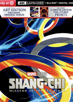 Shang-Chi And The Legend Of The Ten Rings: Limited Art Edition (4K Ultra HD/Blu-ray)(w/Foil-Etched Prints)