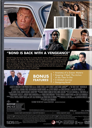 No Time To Die: 2-Disc Collector's Edition