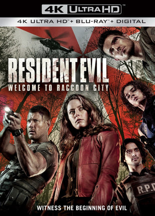 Resident Evil: Welcome To Raccoon City (4K Ultra HD/Blu-ray)
