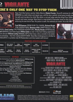 Vigilante: 4K Restoration Edition (Blu-ray)
