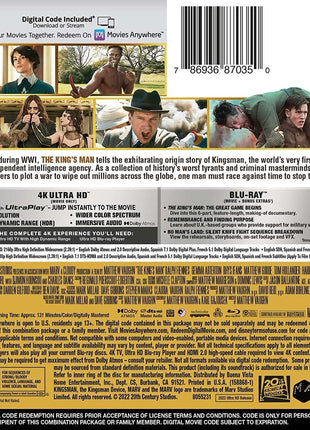 King's Man (4K Ultra HD/Blu-ray)