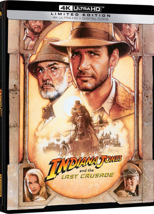 Indiana Jones And The Last Crusade: Limited Edition (4K Ultra HD)(SteelBook)