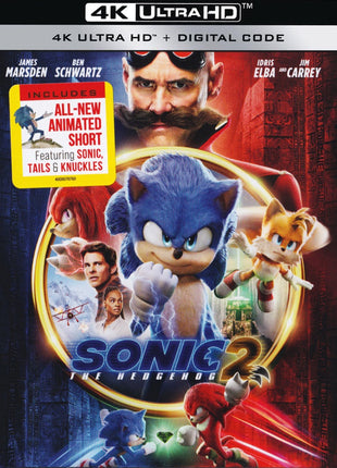 Sonic The Hedgehog 2 (4K Ultra HD)