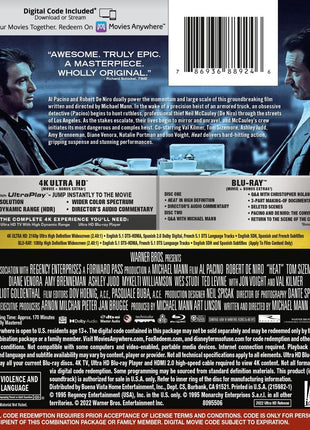 Heat: Director's Definitive Edition (4K Ultra HD/Blu-ray)