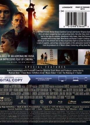 Fall (2022)(Blu-ray)
