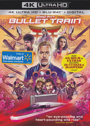 Bullet Train: Limited Edition (2022)(4K Ultra HD/Blu-ray)(w/Exclusive Packaging)