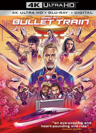 Bullet Train: Limited Edition (2022)(4K Ultra HD/Blu-ray)(w/Exclusive Packaging)