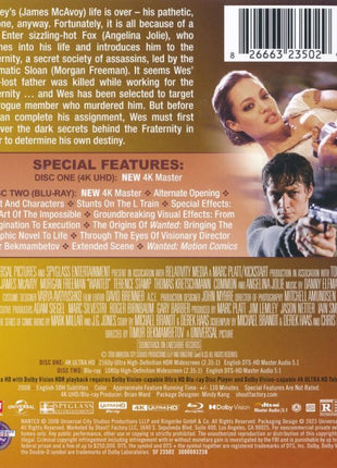 Wanted (4K Ultra HD/Blu-ray)