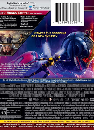 Ant-Man And The Wasp: Quantumania (Blu-ray)