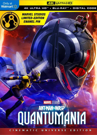 Ant-Man And The Wasp: Quantumania: Limited Edition (4K Ultra HD/Blu-ray)(w/Enamel Pin)
