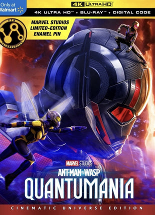 Ant-Man And The Wasp: Quantumania: Limited Edition (4K Ultra HD/Blu-ray)(w/Enamel Pin)