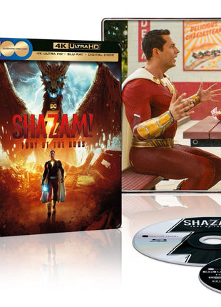 Shazam! Fury Of The Gods: Limited Edition (4K Ultra HD/Blu-ray)(SteelBook)