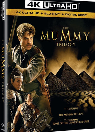 Mummy Trilogy (4K Ultra HD/Blu-ray): The Mummy / The Mummy Returns / The Mummy: Tomb Of The Dragon Emperor