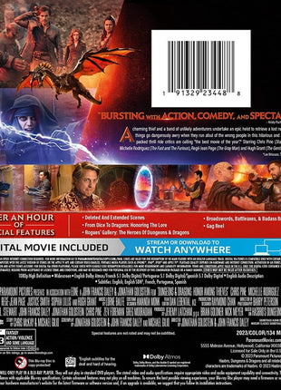 Dungeons & Dragons: Honor Among Thieves (Blu-ray)