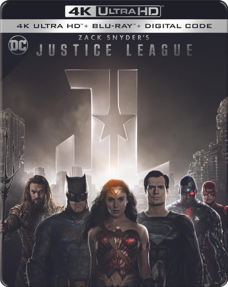 Zack Snyder's Justice League: Limited Edition (4K Ultra HD/Blu-ray)(SteelBook)(RePackaged)
