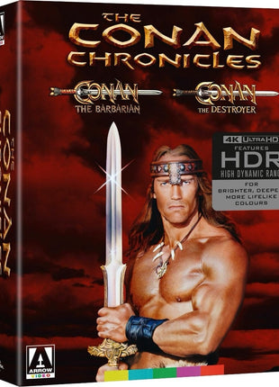 Conan Chronicles: Limited Edition (4K Ultra HD/Blu-ray) Conan The Barbarian / Conan The Destroyer