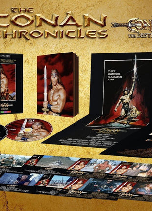 Conan Chronicles: Limited Edition (4K Ultra HD/Blu-ray) Conan The Barbarian / Conan The Destroyer